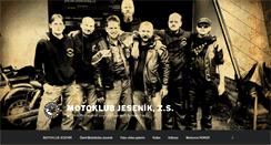 Desktop Screenshot of motoklub-jesenik.cz